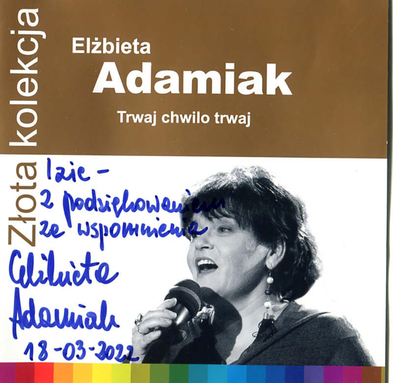 Lubię poezję śpiewaną i Elę Adamiak